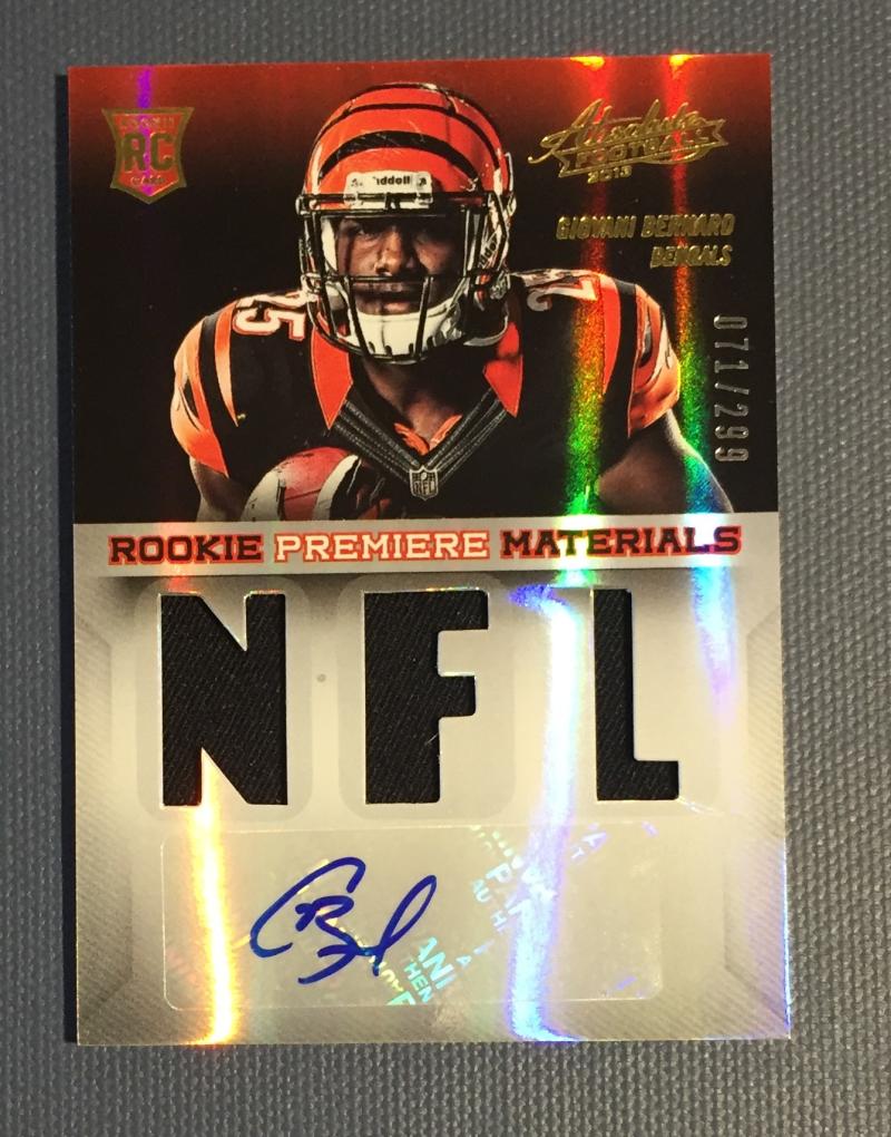 2013 Panini Absolute 2013 Panini Absolute Rookie Premiere Materials NFL Signatures