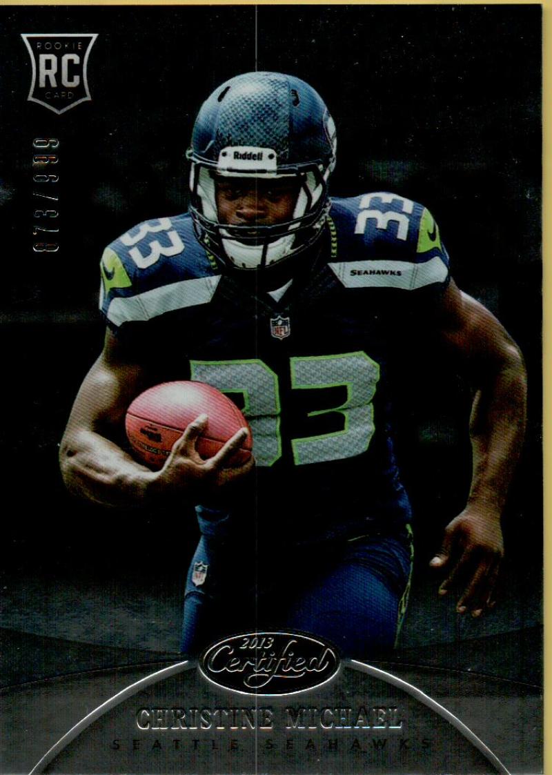 2013 Certified New Generation /999 Mychal Rivera #283 Rookie RC