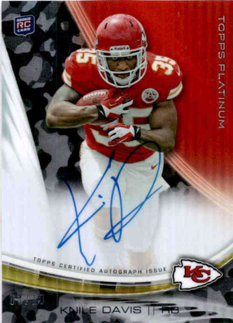 2013 Topps Platinum Camo Autographed Rookie Refractor