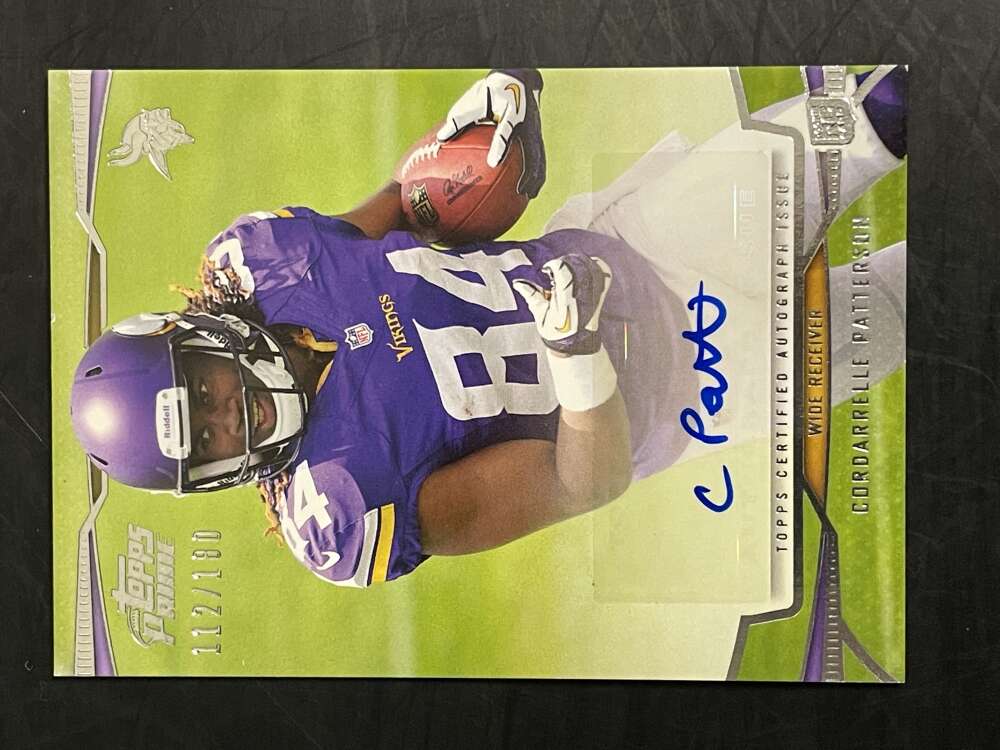 2013 Topps Prime Autographed Rookie Variations