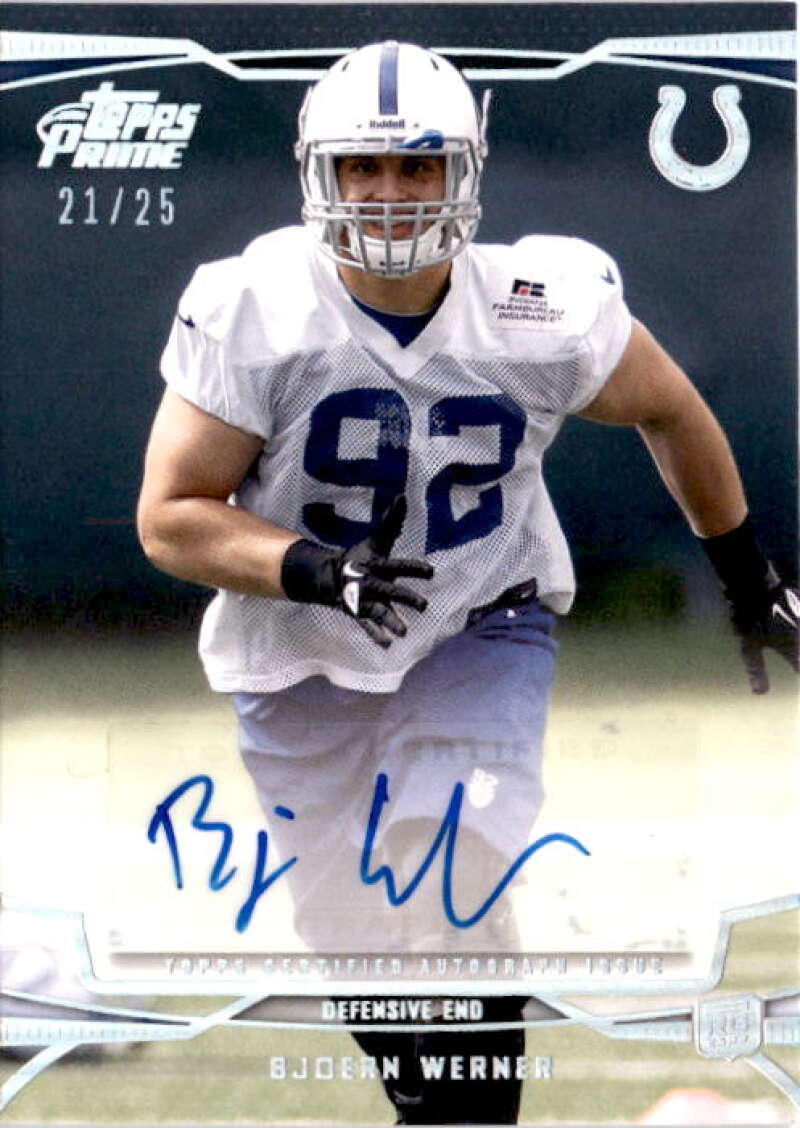 2013 Topps Prime Silver Rainbow Autographed Rookie Variations