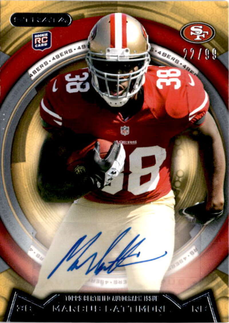 2013 Topps Strata Gold Autographs