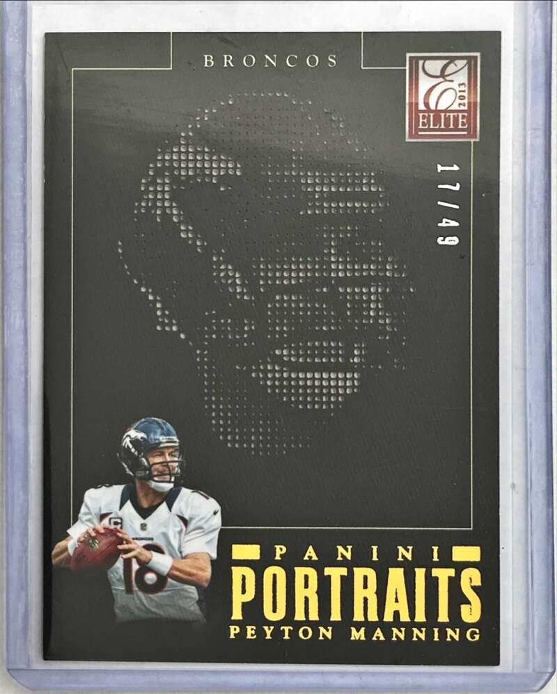 2013 Donruss Elite Panini Portraits Gold