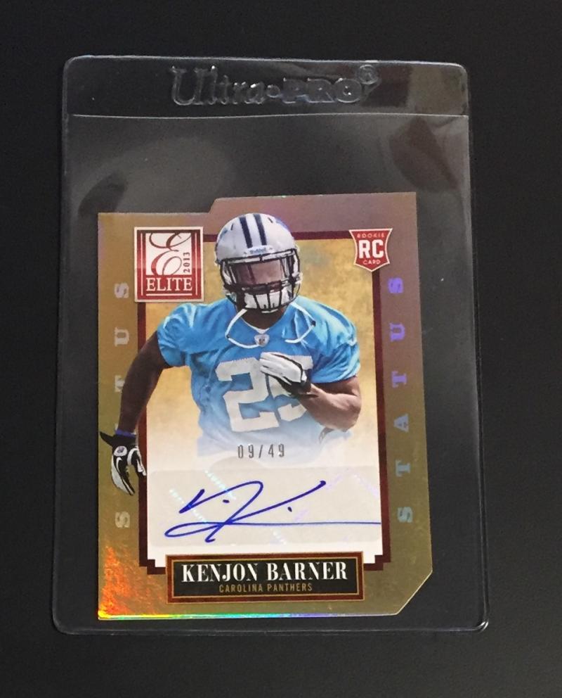 2013 Donruss Elite Rookie Gold Status Die-Cut Signatures