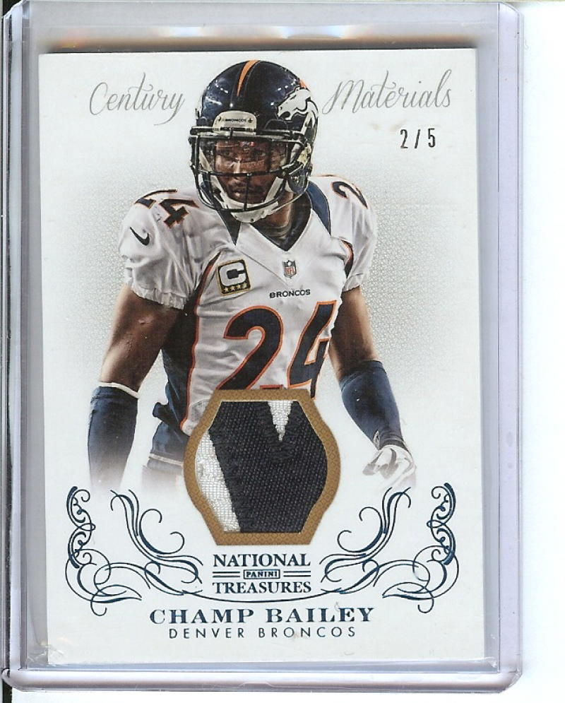 2013 Playoff National Treasures Century Materials Blue