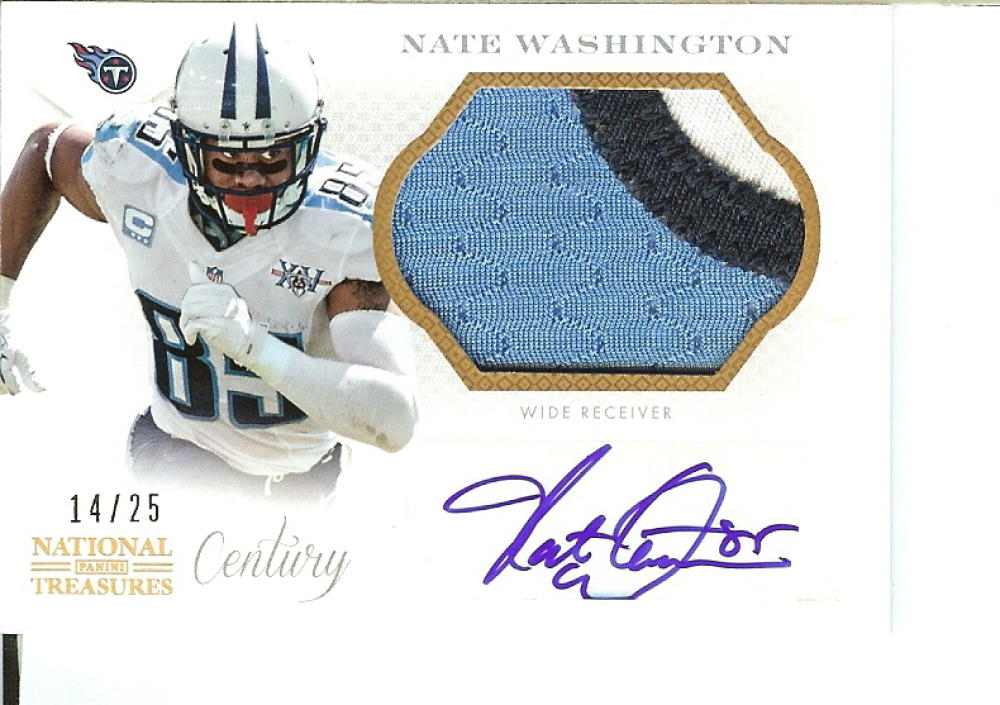 2013 Playoff National Treasures Century Signature Materials Gold