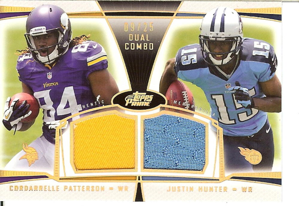 2013 Playoff National Treasures Rookie NFL Gear Combo Player Materials Prime