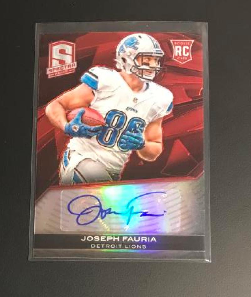 2013 Panini Spectra Rookies Signatures Spectra Red