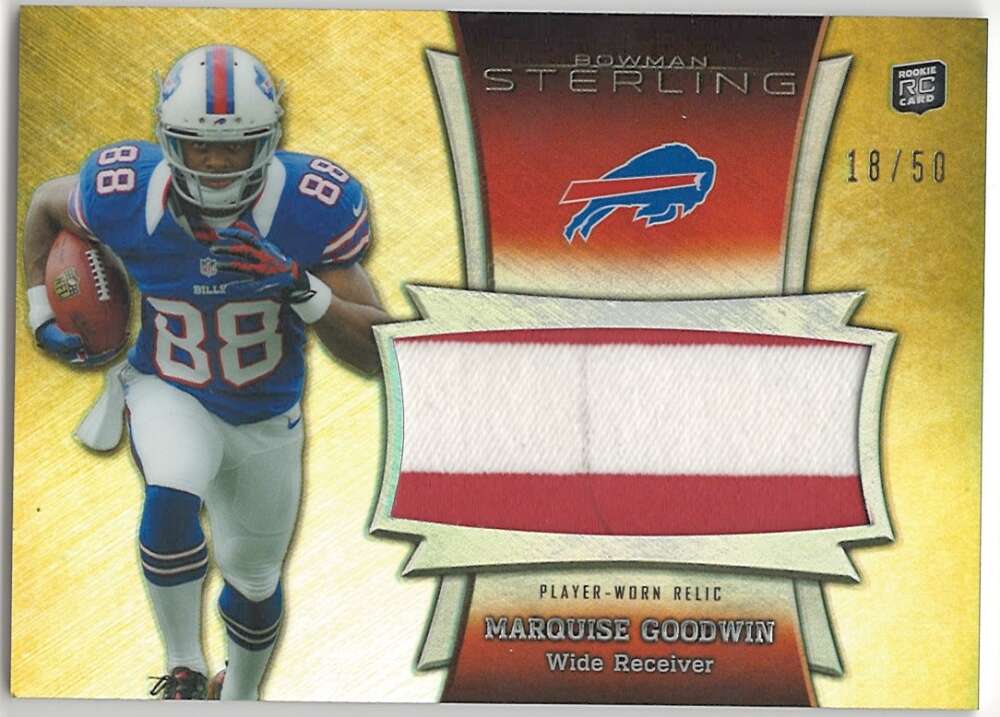 2013 Bowman Sterling Black Refractor Jumbo Rookie Patch Box Topper