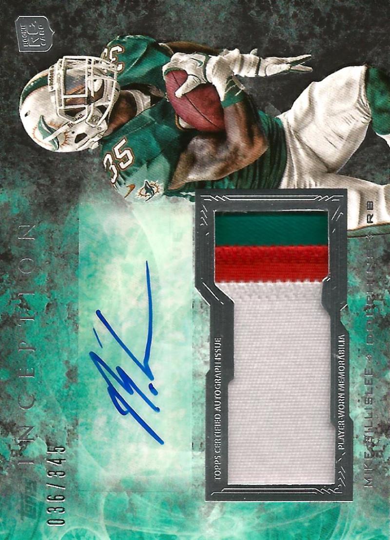 2013 Topps Inception Autographed Jumbo Patch