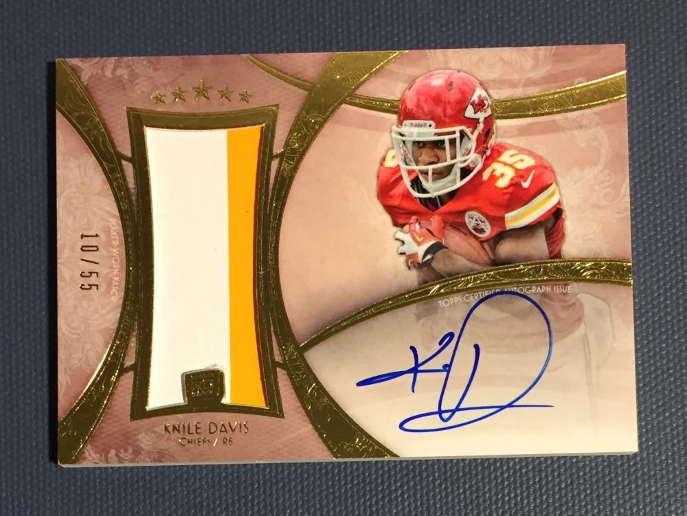 2013 Topps Five Star Gold Rookie Autograph Patch