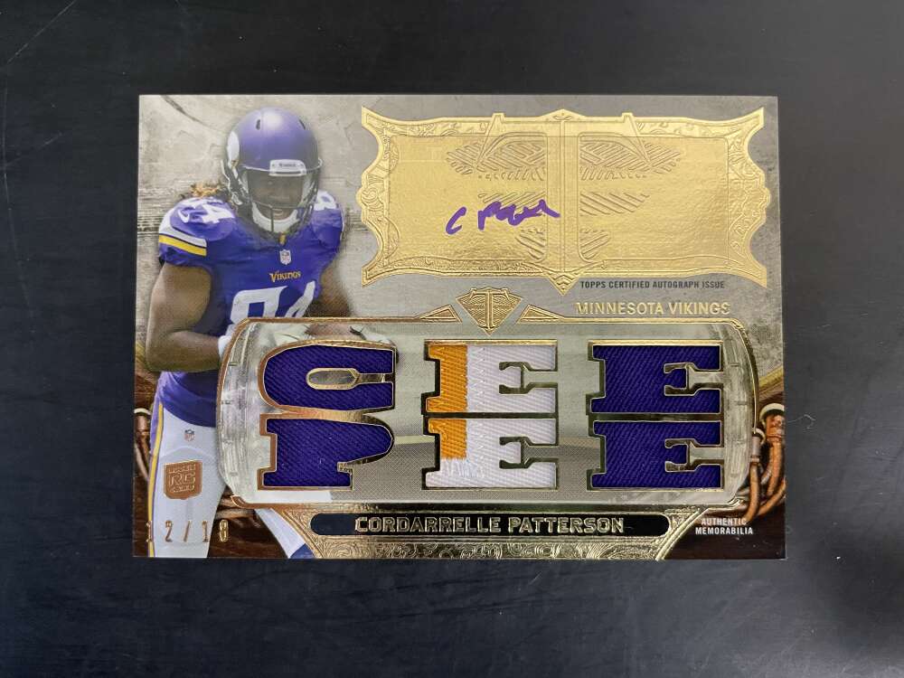 2013 Topps Triple Threads Autographed Relic