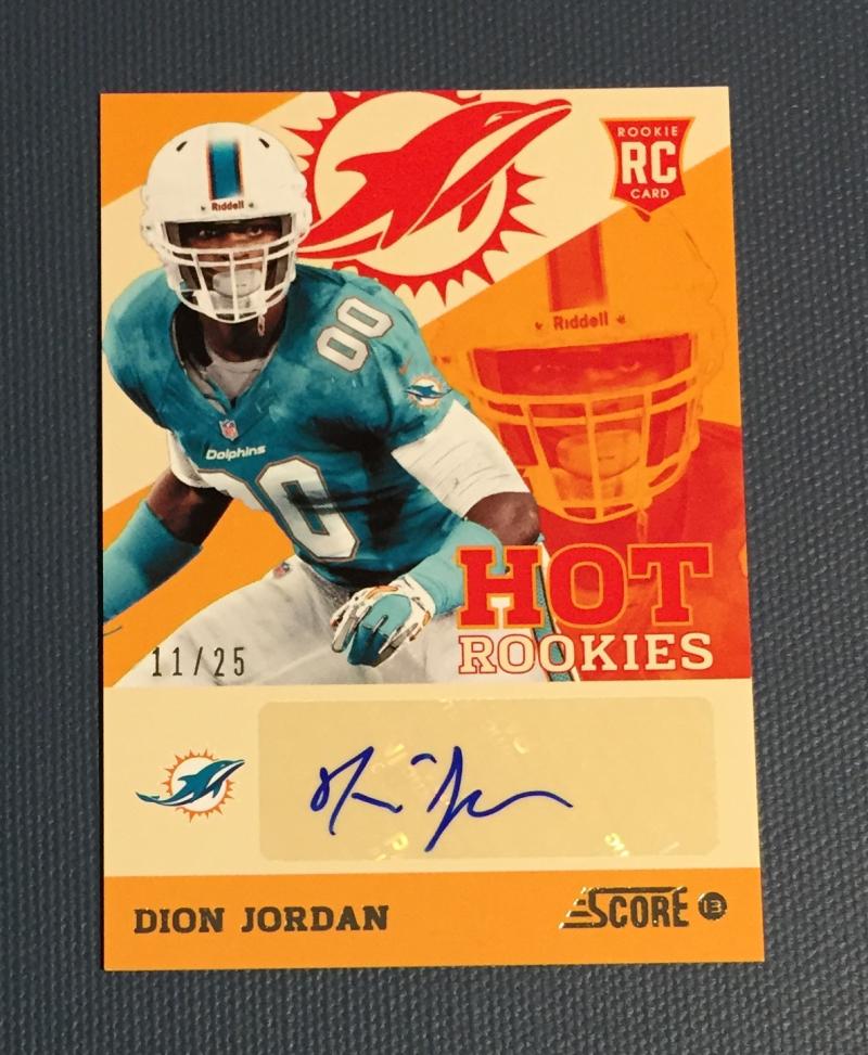 2013 Score  Hot Rookies Signatures