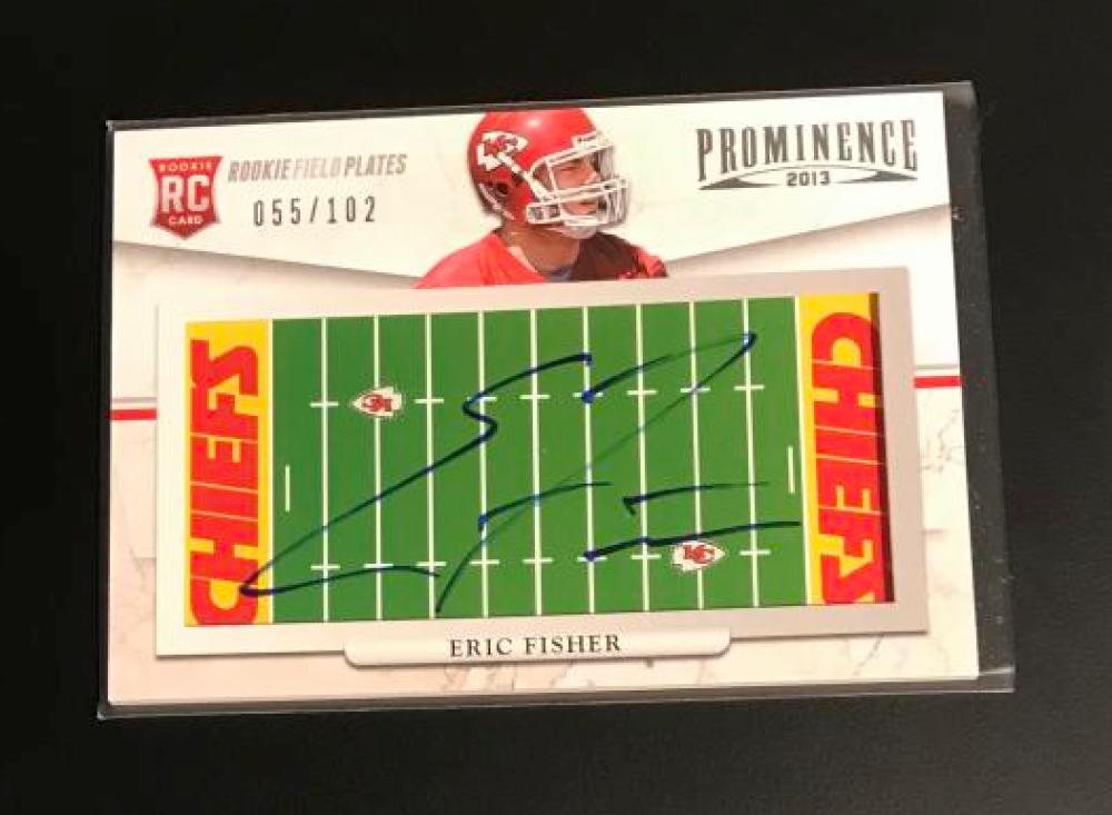 2013 Panini Prominence Rookie Field Plates Signature