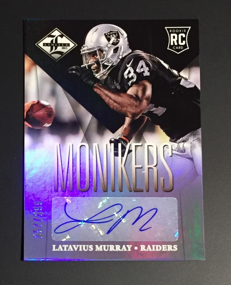 2013 Panini Limited Monikers Silver