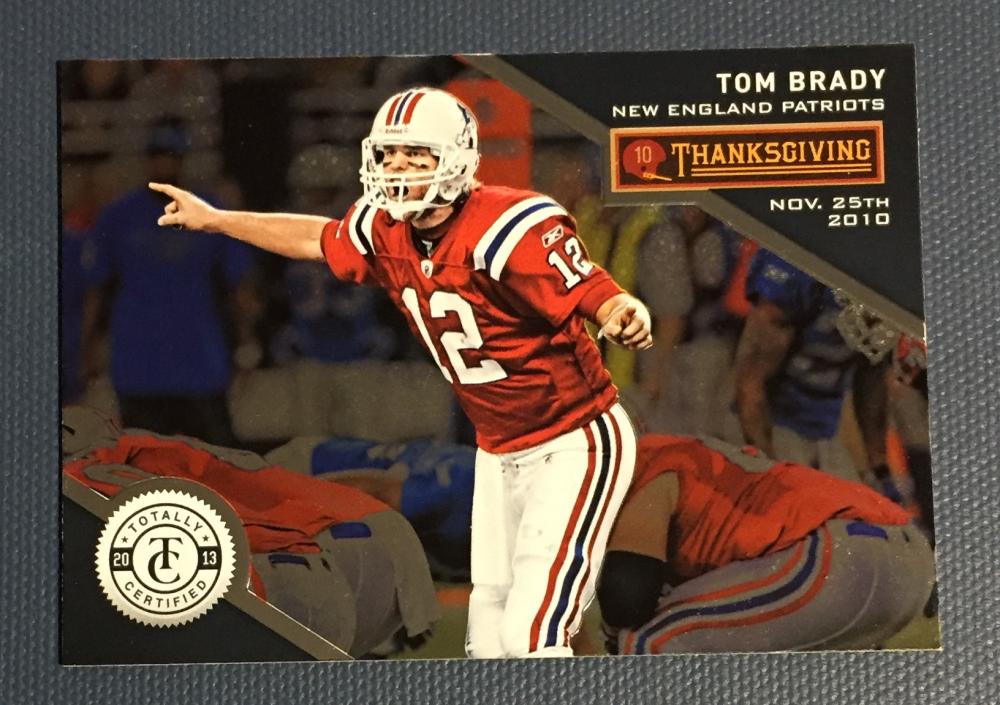 2013 Panini Totally Certified Thanksgiving Day