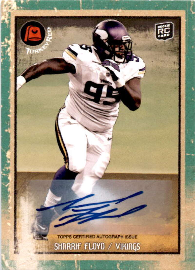 2013 Topps Turkey Red Rookie Autographs Green