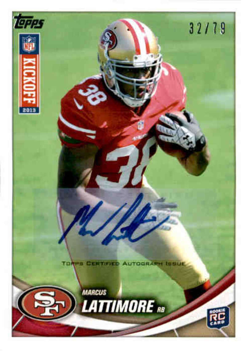 2013 Topps Kickoff Autographs