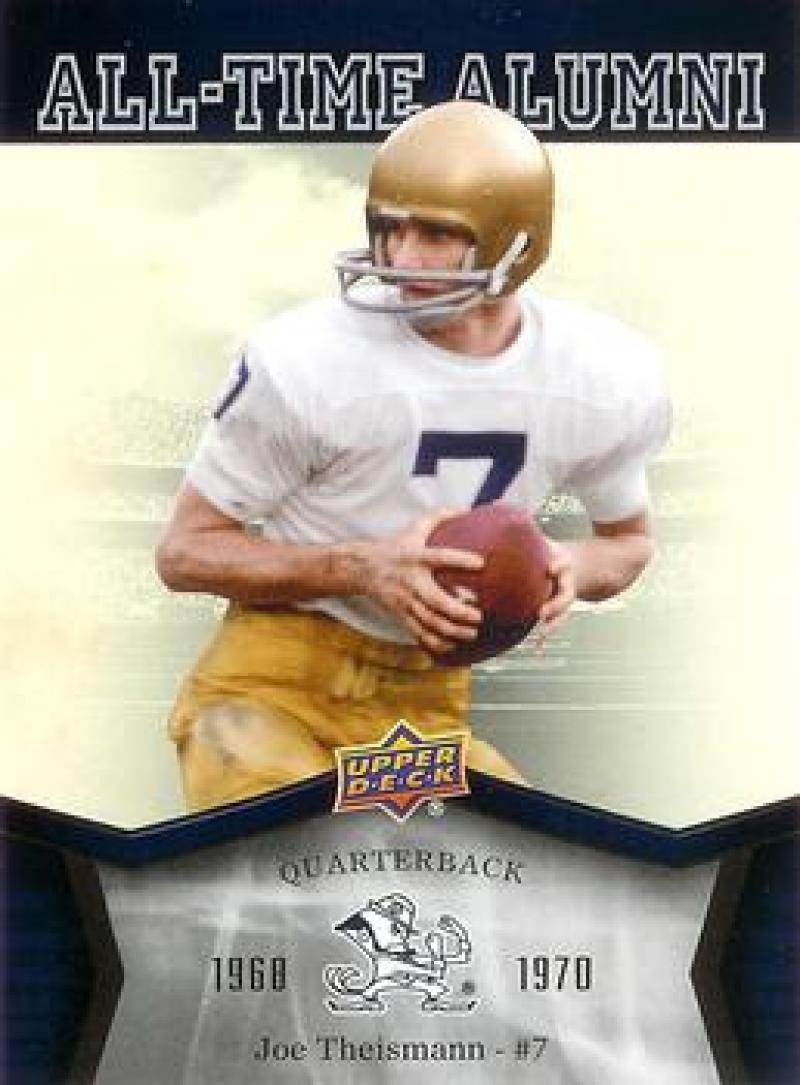 2013 Upper Deck University of Notre Dame All Time Alumni