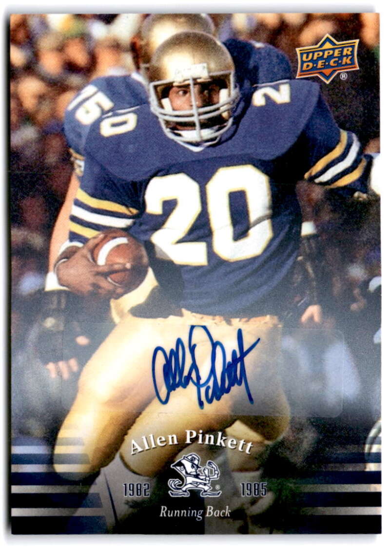 2013 Upper Deck University of Notre Dame Autographs