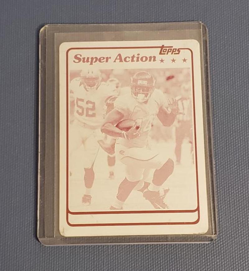 2013 Topps Archives 1981 Super Action Printing Plates Black