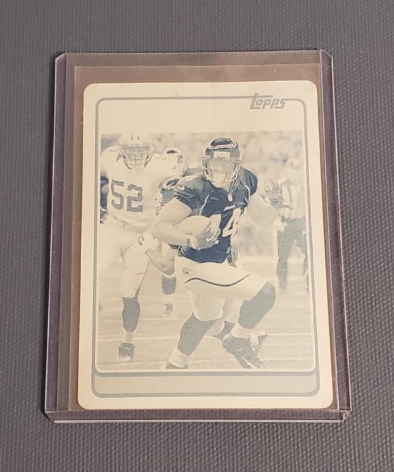 2013 Topps Archives 1981 Super Action Printing Plates Cyan