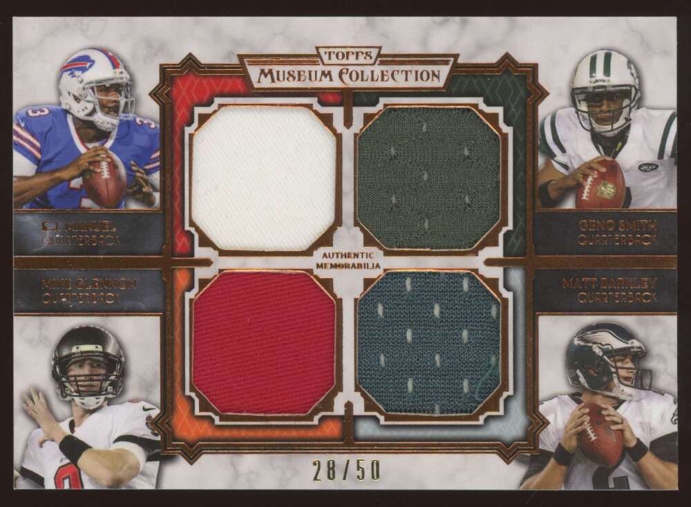 2013 Topps Museum Four-Player Quad Relics Copper