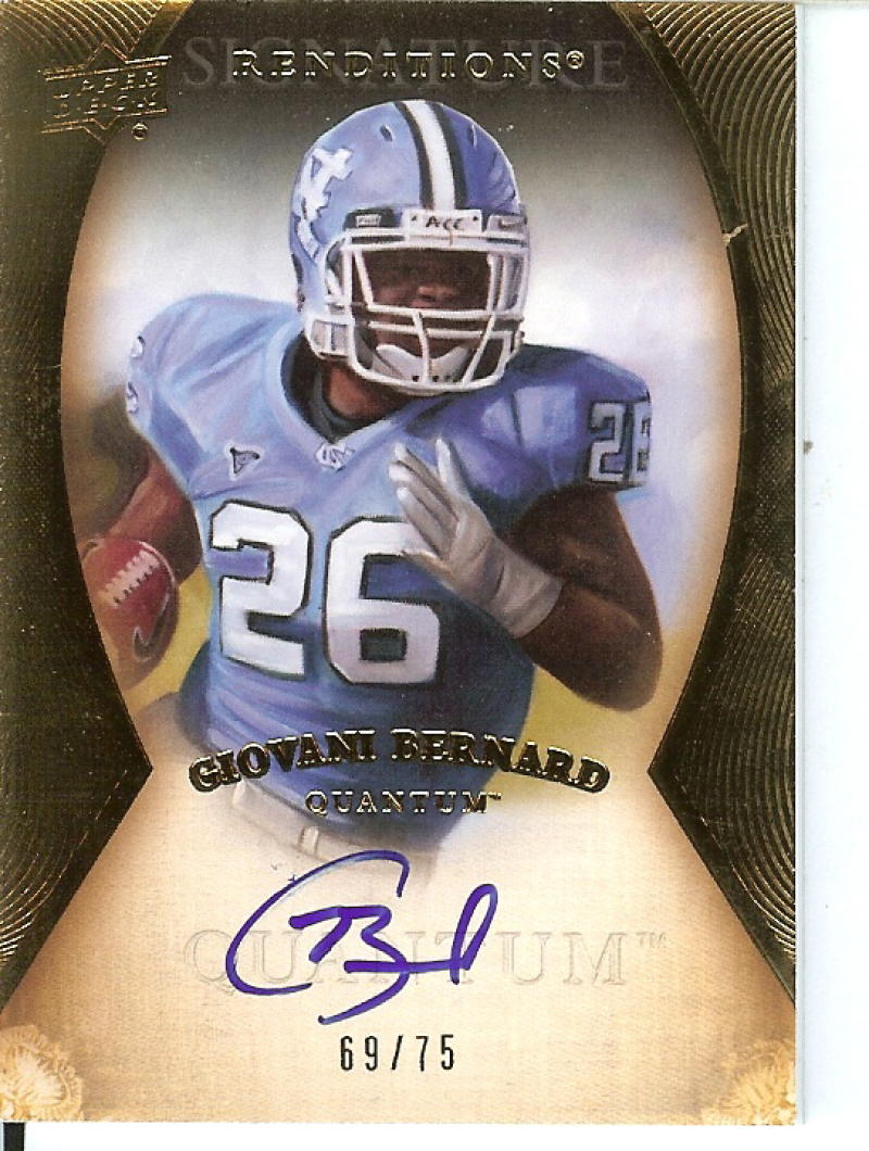 2013 Upper Deck Quantum Renditions Signatures