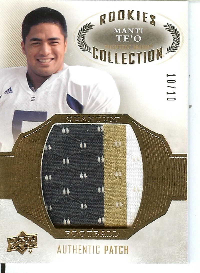 2013 Upper Deck Quantum Rookie Collection Jersey Patch