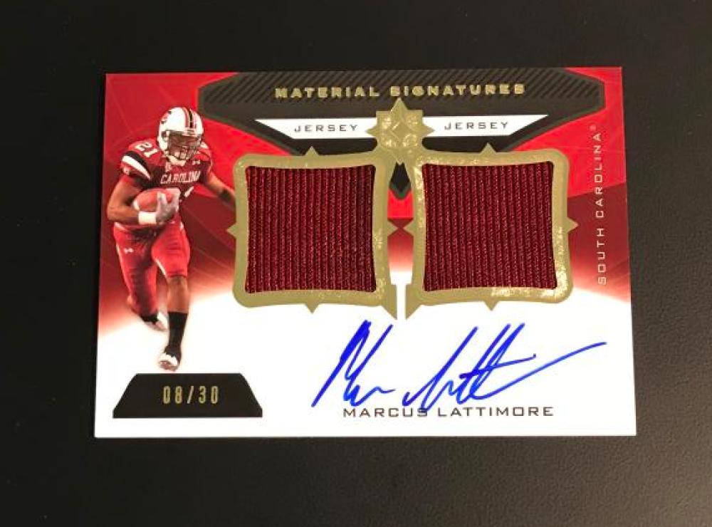 2013 Upper Deck Ultimate Collection Signatures Jersey