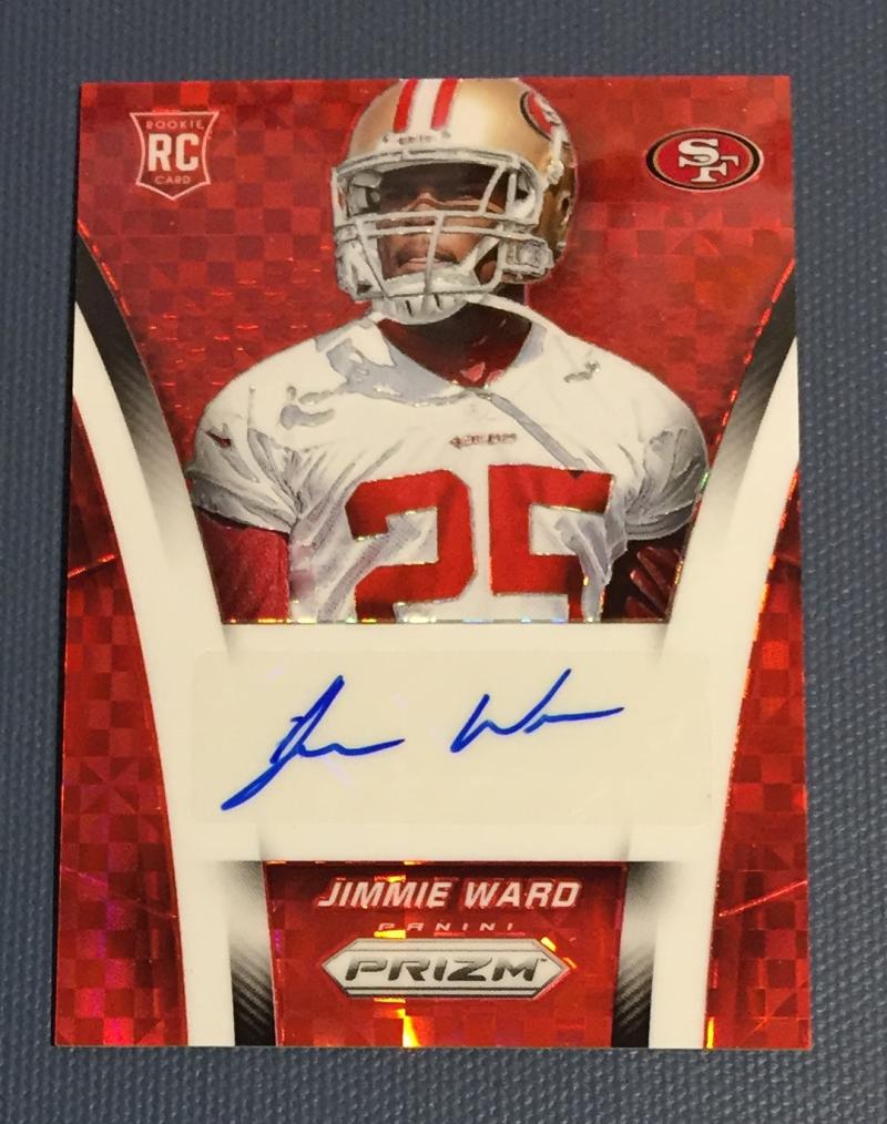 2014 Panini Prizm Autographed Rookies Red Power Prizm