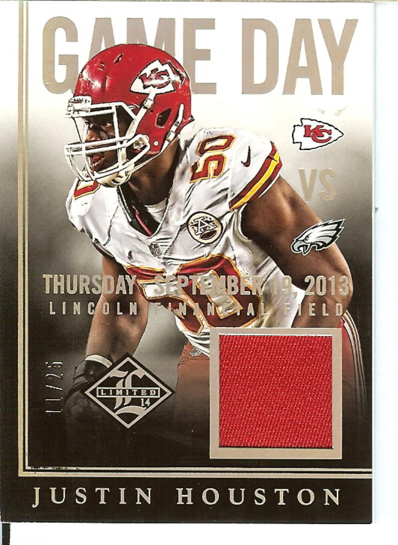 2014 Panini Limited Game Day Materials Prime