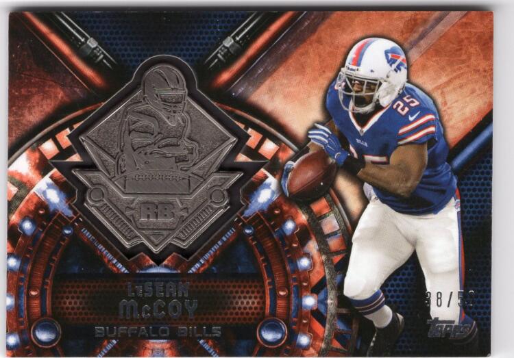 2015 Topps   Running Back Fantasy Club Silver Relics