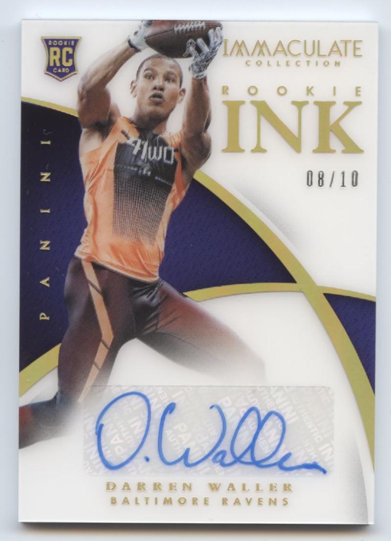 2015 Panini Immaculate Collection Rookie Ink Gold