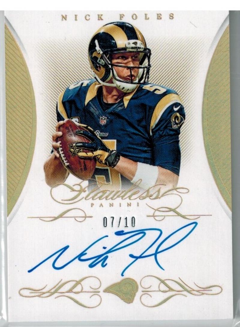 2015 Panini Flawless Team Panini Autographs Gold