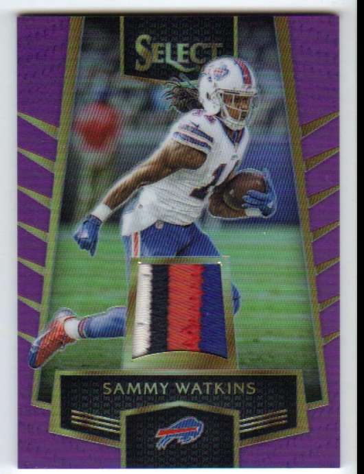 2016 Panini Select Select Swatches Purple Prizm