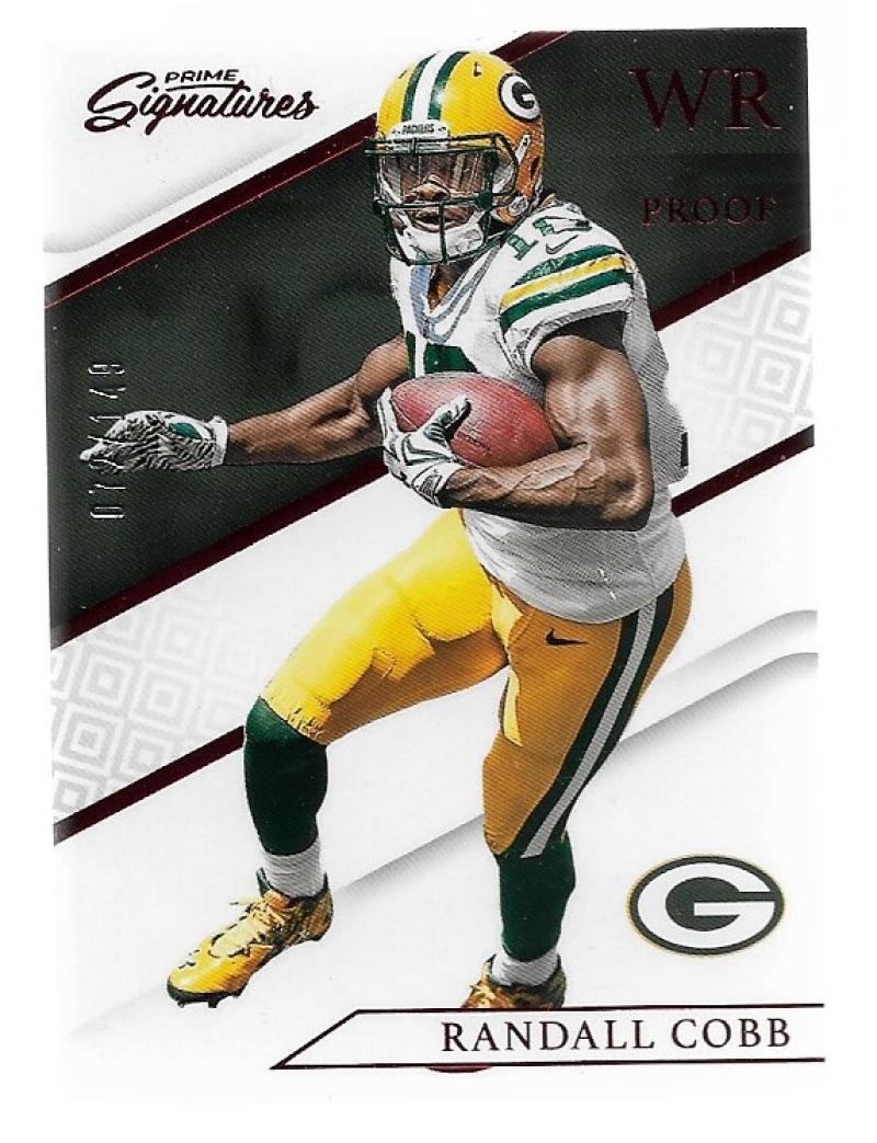 2021 Panini Contenders Football Randall Cobb Card #39 Green Bay Packers NFL