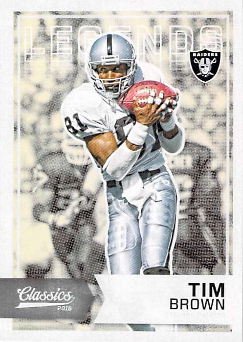 2016 Panini Classics Legends #125 Tim Brown NM-MT Raiders