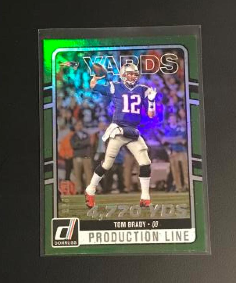 2016 Donruss  Production Line Yardage Holo