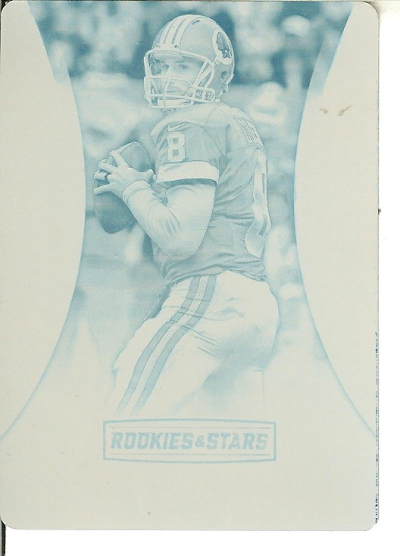 2016 Panini Rookies and Stars Printing Plate Cyan