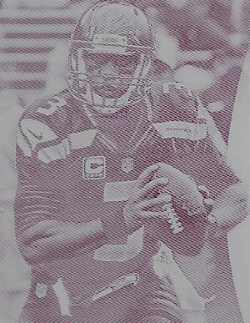 2016 Panini Rookies and Stars Printing Plate Magenta