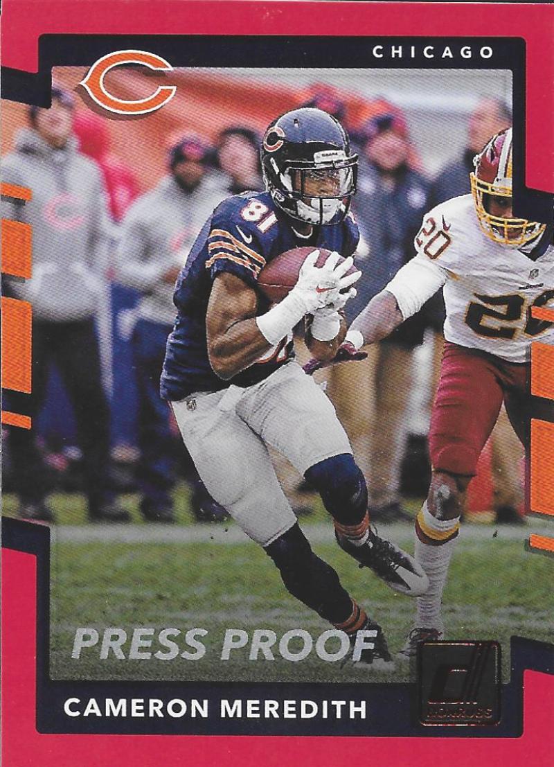 2017 Donruss  Press Proof Red