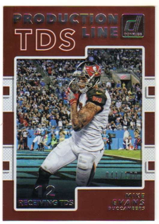 2017 Donruss  Production Line Touchdowns Holo