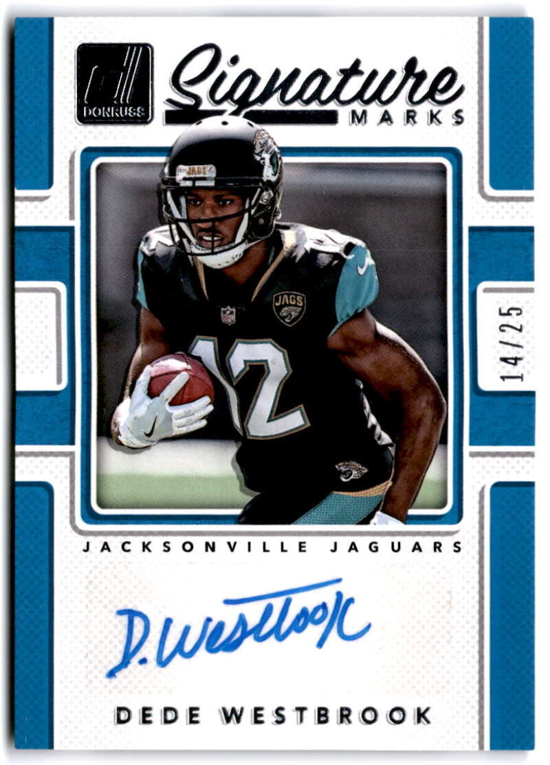 2017 Donruss  Signature Marks Blue