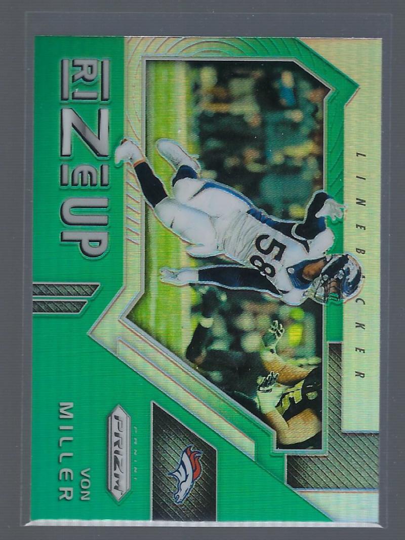 2017 Panini Prizm Rize Up Prizm Green