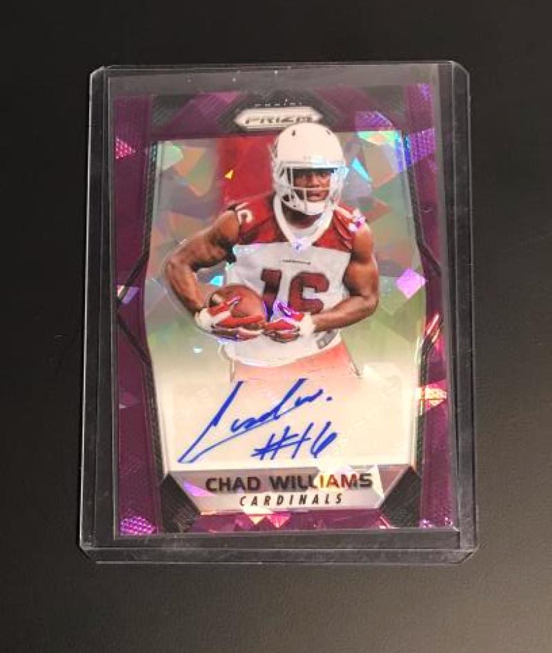 2017 Panini Prizm Rookie Autographs Prizm Purple Crystals