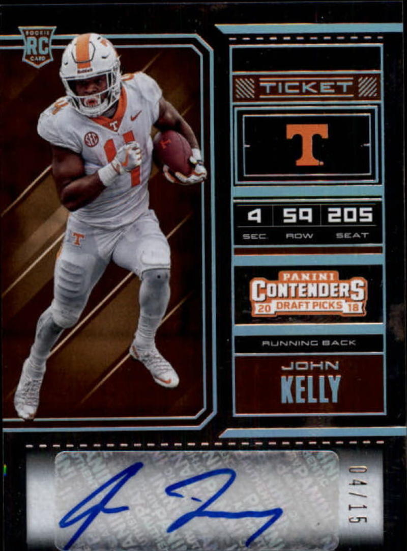 2018 Panini Contenders Draft Picks College Playoff Ticket Variation