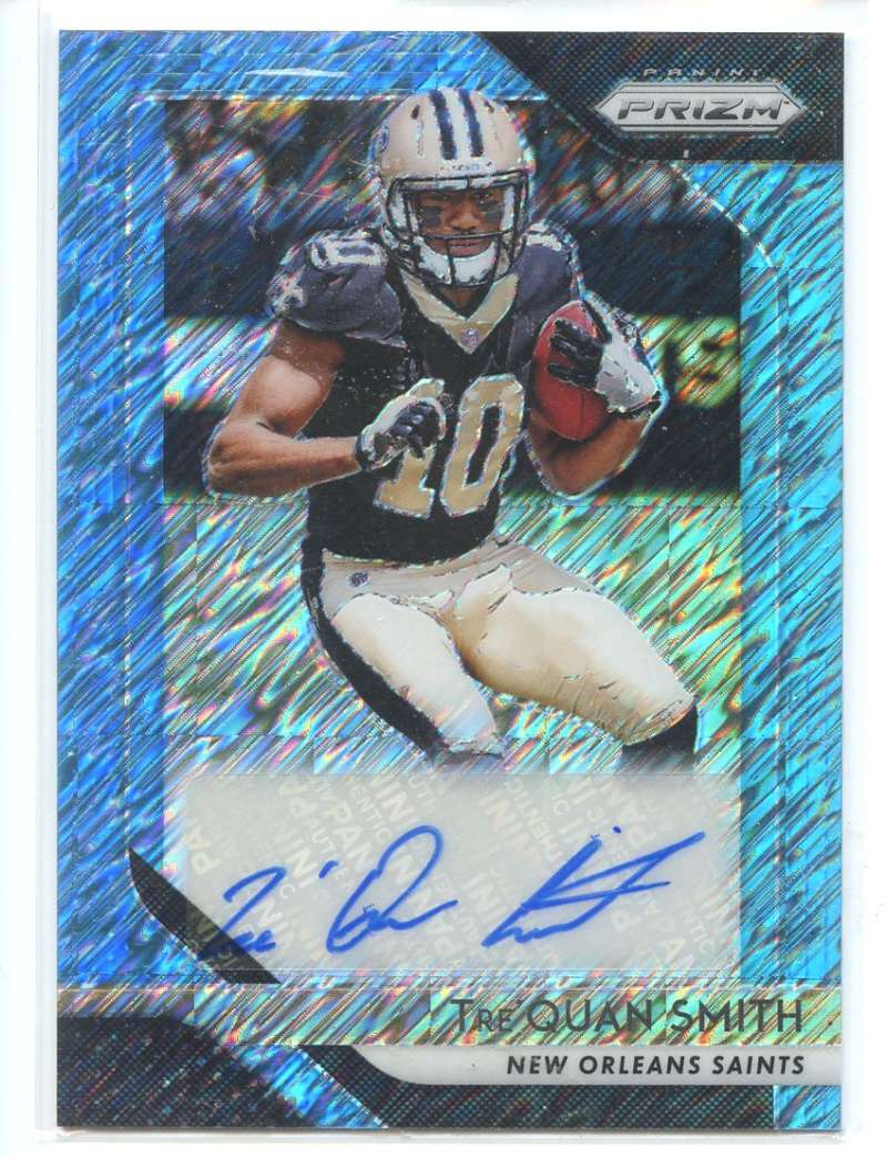 2018 Panini Prizm Rookie Autographs Prizm Blue Shimmer