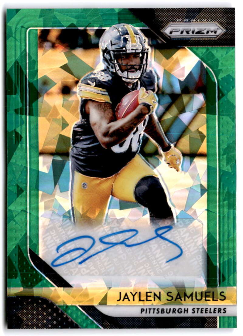 2018 Panini Prizm Rookie Autographs Prizm Green Crystals