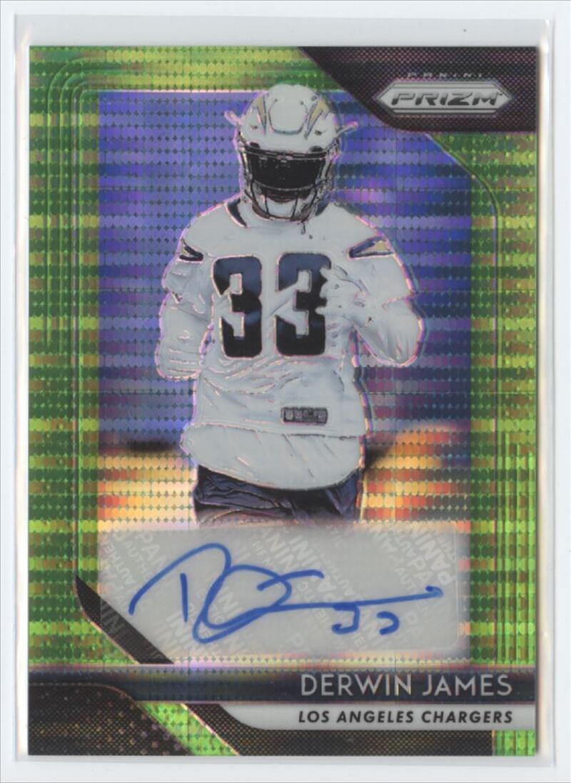 2018 Panini Prizm - Rookie Autographs - Neon Green Pulsar Prizm #RA-TRE - Tremaine  Edmunds